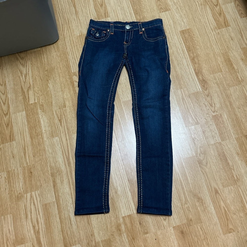 True Religion Dark Blue Skinny Jeans